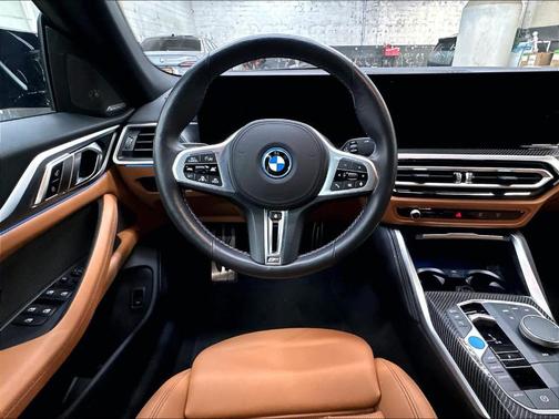 San Remo Green Metallic 2024 BMW i4 Gran Coupe M50