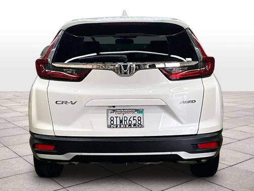 Platinum White Pearl 2020 Honda CR-V EX-L
