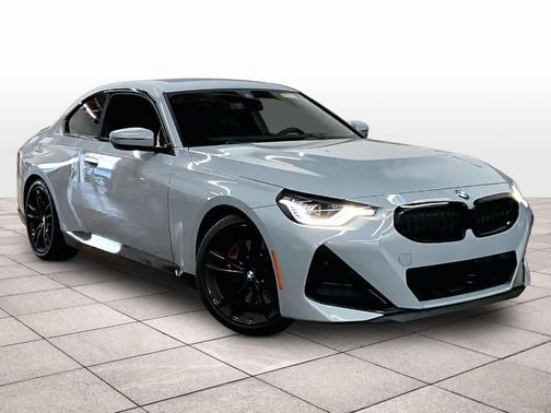 Gray Metallic 2023 BMW 230 i