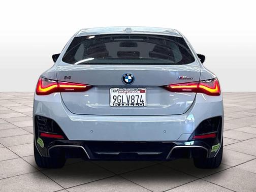 Gray Metallic 2023 BMW i4 Gran Coupe M50