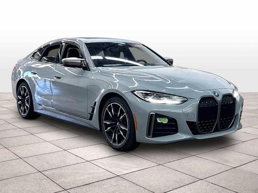 Gray Metallic 2023 BMW i4 Gran Coupe M50