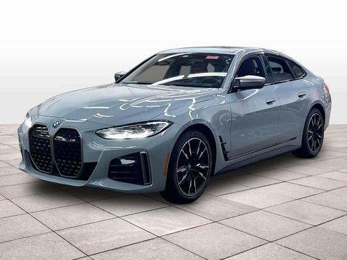 Gray Metallic 2023 BMW i4 Gran Coupe M50