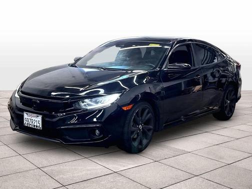 Crystal Black Pearl 2019 Honda Civic Sport
