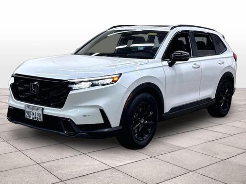 Platinum White Pearl 2026 Honda CR-V Hybrid Sport-L
