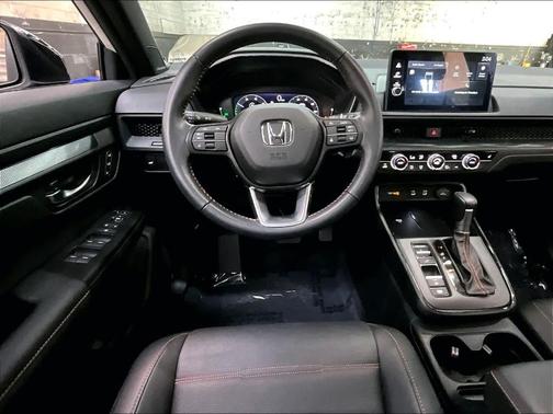 Platinum White Pearl 2026 Honda CR-V Hybrid Sport-L