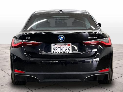 Black Sapphire Metallic 2025 BMW i4 Gran Coupe eDrive40