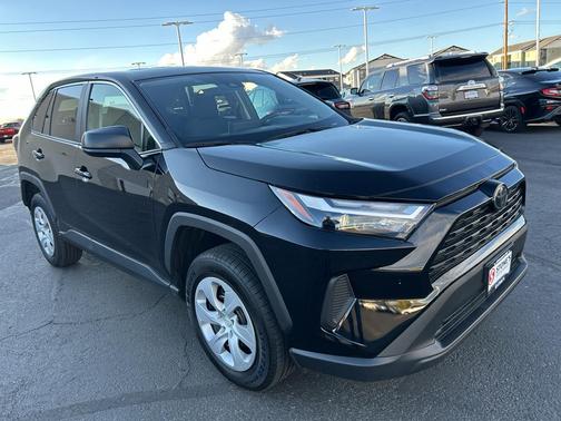 Midnight Black Metallic 2025 Toyota RAV4 LE