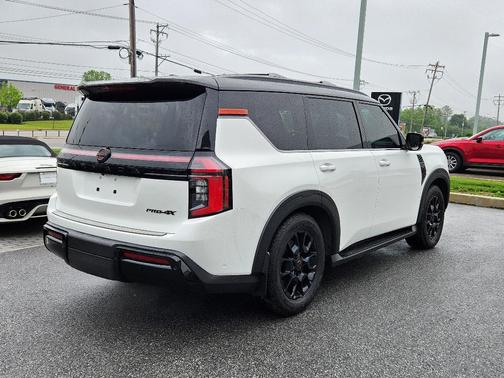 White 2025 Nissan Armada PRO-4X