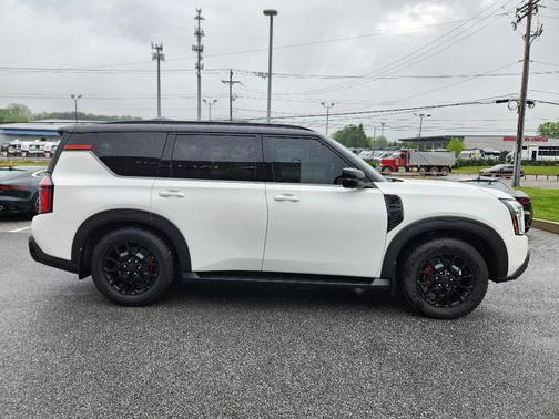 White 2025 Nissan Armada PRO-4X