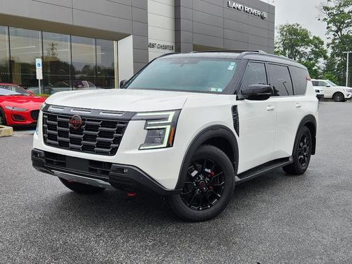 White 2025 Nissan Armada PRO-4X