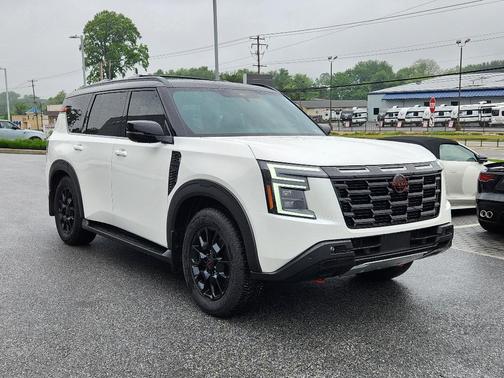 White 2025 Nissan Armada PRO-4X