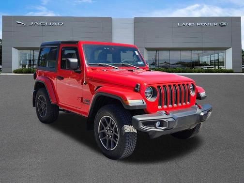 Red 2021 Jeep Wrangler Sport