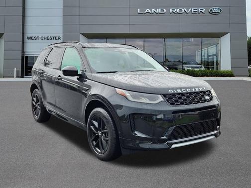 Santorini Black 2025 Land Rover Discovery Sport S
