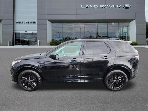 Santorini Black 2025 Land Rover Discovery Sport S