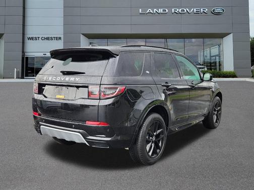 Santorini Black 2025 Land Rover Discovery Sport S