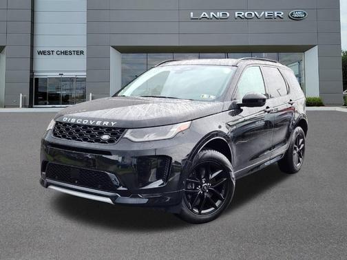 Santorini Black 2025 Land Rover Discovery Sport S