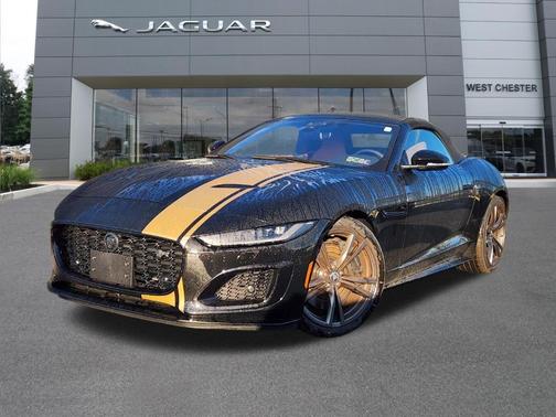 Santorini Black 2024 Jaguar F-TYPE P575 R75