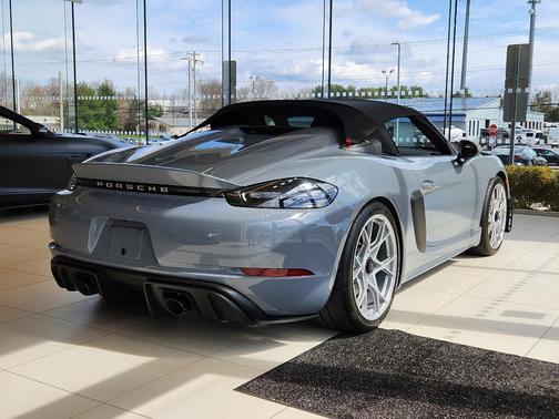 Gray 2025 Porsche 718 Spyder RS