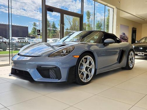 Gray 2025 Porsche 718 Spyder RS