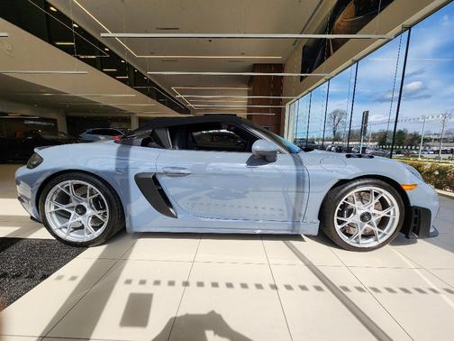 Gray 2025 Porsche 718 Spyder RS