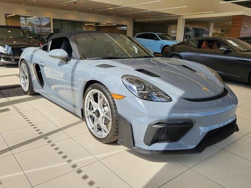 Gray 2025 Porsche 718 Spyder RS