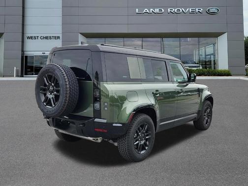 Woolstone Green 2026 Land Rover Defender P400 X-Dynamic SE