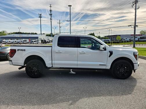 White 2025 Ford F-150 Platinum