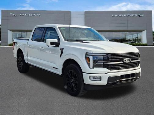 White 2025 Ford F-150 Platinum