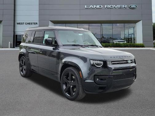 Carpathian Grey 2026 Land Rover Defender P400 X-Dynamic SE