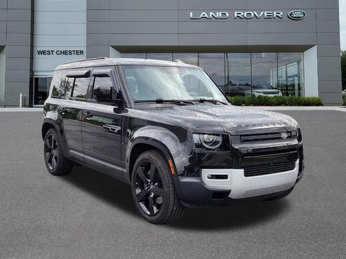 Santorini Black 2023 Land Rover Defender 110 SE