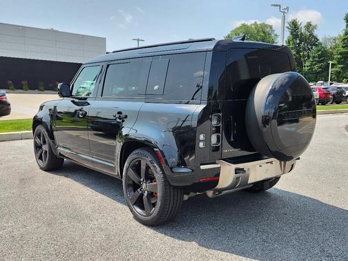 Santorini Black 2021 Land Rover Defender 110 X