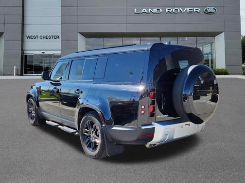 Santorini Black 2025 Land Rover Defender P400 S