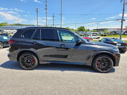 Black 2025 BMW X5 M Competition