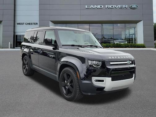 Santorini Black 2025 Land Rover Defender P400 S