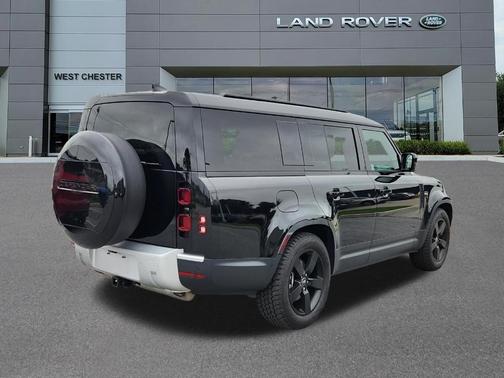 Santorini Black 2025 Land Rover Defender P400 S
