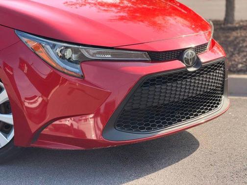 Barcelona Red Metallic 2020 Toyota Corolla LE