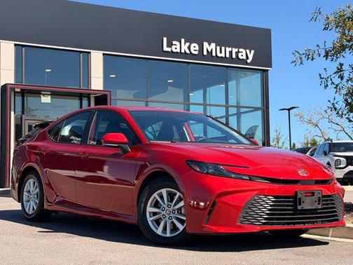 Supersonic Red 2025 Toyota Camry LE