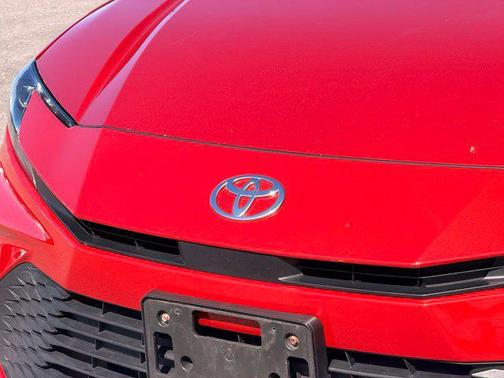 Supersonic Red 2025 Toyota Camry LE