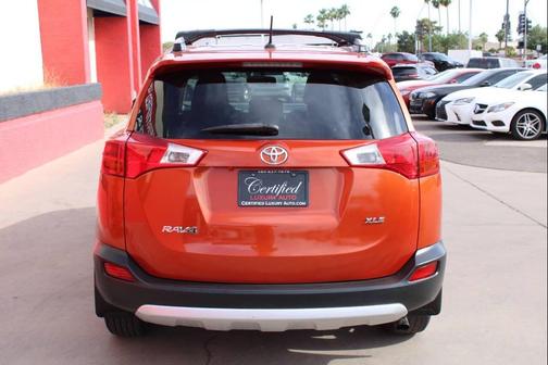 Red 2015 Toyota RAV4 XLE