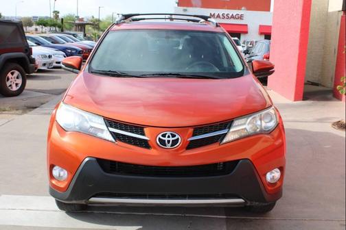 Red 2015 Toyota RAV4 XLE