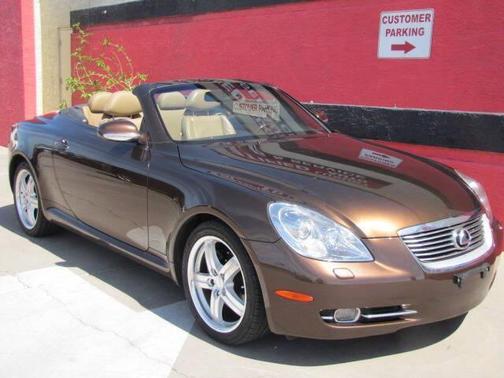 Tan 2007 Lexus SC 430 Base