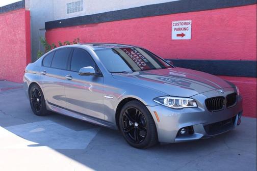 Silver 2016 BMW 528 528i 4dr Sedan