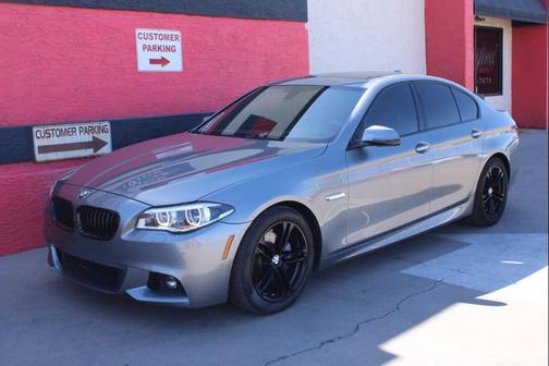 Silver 2016 BMW 528 528i 4dr Sedan
