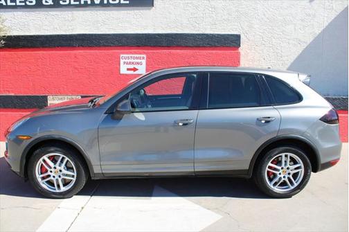 Gray 2011 Porsche Cayenne Turbo
