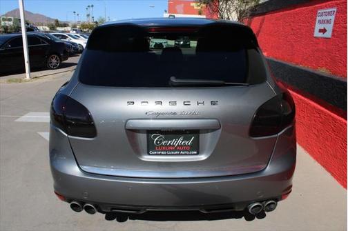 Gray 2011 Porsche Cayenne Turbo