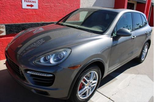 Gray 2011 Porsche Cayenne Turbo