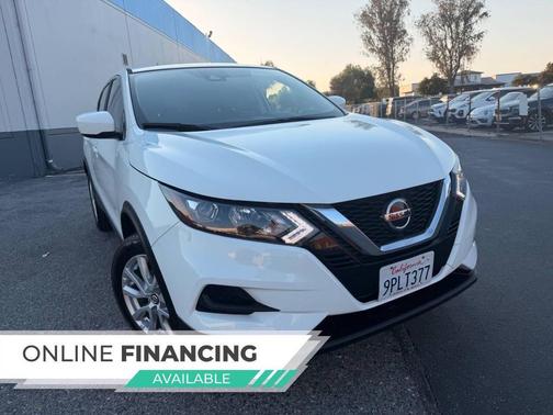 Glacier White 2020 Nissan Rogue Sport S