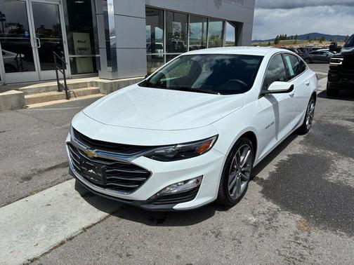 Summit White 2023 Chevrolet Malibu FWD 1LT