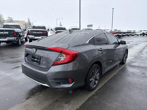 Modern Steel Metallic 2020 Honda Civic EX