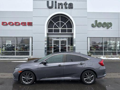 Modern Steel Metallic 2020 Honda Civic EX